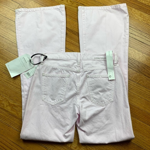 Current/Elliott The Wray Orchid Wide-Leg Jeans - Picture 9 of 9